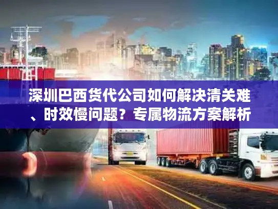深圳巴西货代公司如何解决清关难、时效慢问题？专属物流方案解析