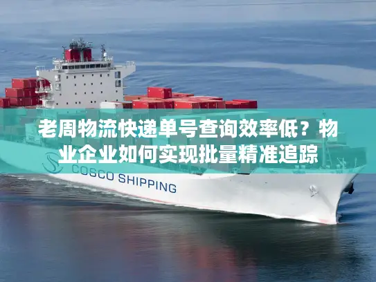 老周物流快递单号查询效率低？物业企业如何实现批量精准追踪