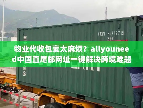 物业代收包裹太麻烦？allyouneed中国直尾邮网址一键解决跨境难题