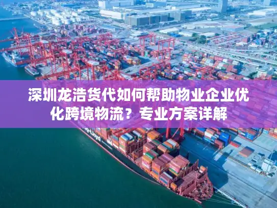 深圳龙浩货代如何帮助物业企业优化跨境物流？专业方案详解