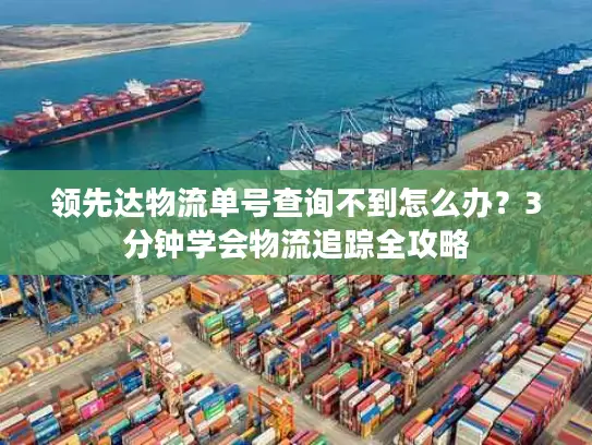 领先达物流单号查询不到怎么办？3分钟学会物流追踪全攻略