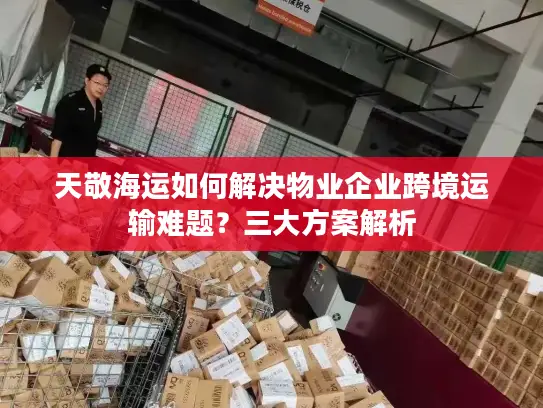 天敬海运如何解决物业企业跨境运输难题？三大方案解析