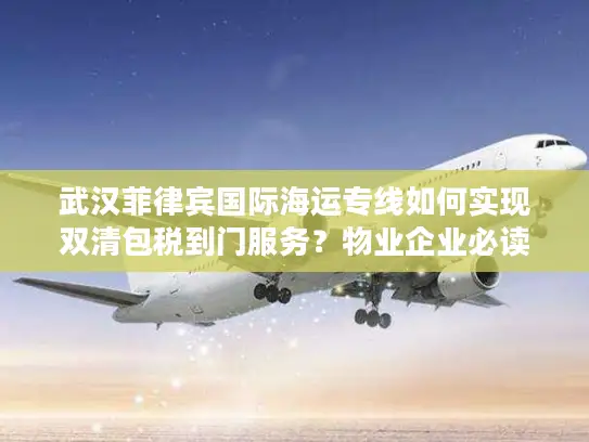 武汉菲律宾国际海运专线如何实现双清包税到门服务？物业企业必读攻略