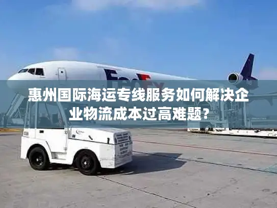 惠州国际海运专线服务如何解决企业物流成本过高难题？