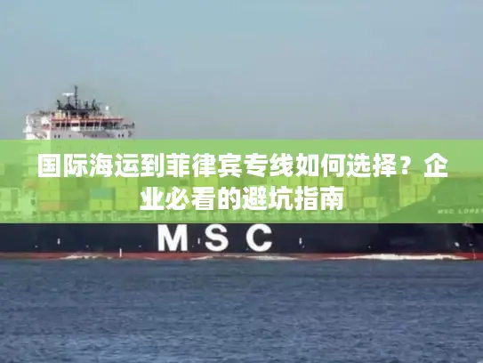 国际海运到菲律宾专线如何选择？企业必看的避坑指南
