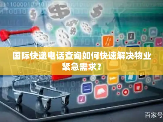国际快递电话查询如何快速解决物业紧急需求？