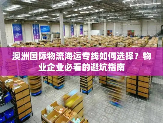 澳洲国际物流海运专线如何选择？物业企业必看的避坑指南
