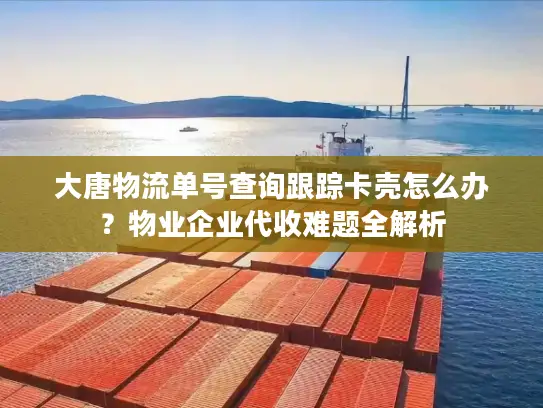 大唐物流单号查询跟踪卡壳怎么办？物业企业代收难题全解析