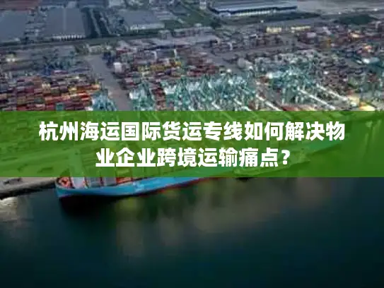 杭州海运国际货运专线如何解决物业企业跨境运输痛点？