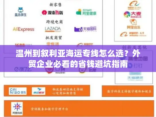 温州到叙利亚海运专线怎么选？外贸企业必看的省钱避坑指南