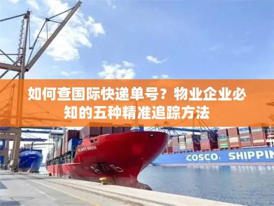 如何查国际快递单号？物业企业必知的五种精准追踪方法