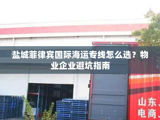 盐城菲律宾国际海运专线怎么选？物业企业避坑指南