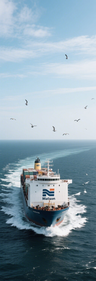 美森快船专线示意图